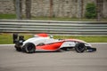 Formula Renault 2.0 car test at Monza Royalty Free Stock Photo