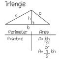 Formula of Triangle