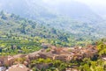 Fornalutx village in Majorca Balearic island Royalty Free Stock Photo