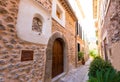 Fornalutx village in Majorca Balearic island Royalty Free Stock Photo