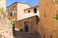 Fornalutx village in Majorca Balearic island Royalty Free Stock Photo