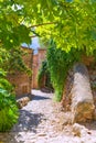 Fornalutx village in Majorca Balearic island Royalty Free Stock Photo