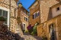 Fornalutx village streets Royalty Free Stock Photo