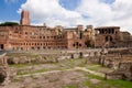 Foro di Trajano at Roma - Italy Royalty Free Stock Photo