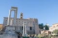 Foro Romano and Tabularium Royalty Free Stock Photo