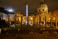 Foro traiano rome Royalty Free Stock Photo