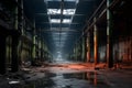 Within the forsaken industrial structure lies a fantasy inspired, enigmatic interior environment