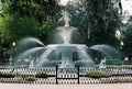 Forsyth Fountain Front Royalty Free Stock Photo