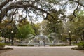 Forsyth Park and Fountain in Historic Savannah