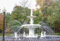 Forsyth Park Fountain Historic Savannah Georgia US
