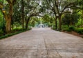 Forsyth Park in Savannah, GA Royalty Free Stock Photo