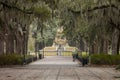 Forsyth park in savannah georgia Royalty Free Stock Photo