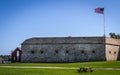 Fort Adams in Newport, RI Royalty Free Stock Photo