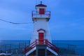 Fort Amherst Lighthouse in St. John`s Royalty Free Stock Photo