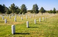 Fort Bayard National Cemetery Royalty Free Stock Photo