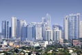 Fort bonifacio skyscrapers manila skyline philippines