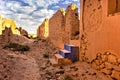 Fort Bou Sherif main street Royalty Free Stock Photo