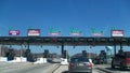 New Jersey Turnpike USA 03 04 2017 Toll Booth