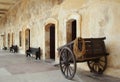 Fort Cart Royalty Free Stock Photo