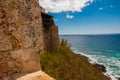 Fort Castillo del Moro, Santiago De Cuba, Cuba: From the walls of the bastions open incredible beauty views of the coastline of th