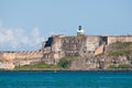 Fort Castillo San Felipe del Morro in Puerto Rico Royalty Free Stock Photo