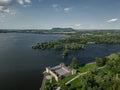 Fort Chambly view from air Royalty Free Stock Photo