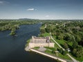 Fort Chambly view from air Royalty Free Stock Photo