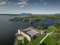Fort Chambly view from air Royalty Free Stock Photo