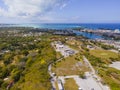 Fort Charlotte aerial view, Nassau, Bahamas Royalty Free Stock Photo