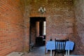 Fort Clinch located on a peninsula near the northernmost point of Amelia Island, along the Amelia River.