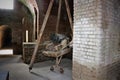 Fort Clinch located on a peninsula near the northernmost point of Amelia Island, along the Amelia River.