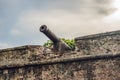 Fort Cornwallis in Georgetown, Penang, is a star fort built by the British East India Company in the late 18th century, it is the Royalty Free Stock Photo