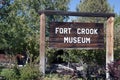 Fort Crook Museum Sign