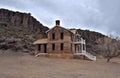 Fort Davis Historic Site in Texas Royalty Free Stock Photo