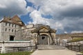 The Fort de Joux entrance