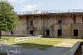 FORT DELAWARE, DELAWARE CITY, DE - AUGUST 1: Fort Delaware State Park, Historic Union Civil War Fortress that housed