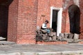 FORT DELAWARE, DELAWARE CITY, DE - AUGUST 1: Fort Delaware State Park, Historic Union Civil War Fortress that housed