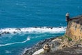 Fort El Morro - San Juan - Puerto Rico Royalty Free Stock Photo