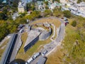 Fort Fincastle aerial view, Nassau, Bahamas Royalty Free Stock Photo