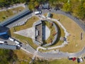 Fort Fincastle aerial view, Nassau, Bahamas Royalty Free Stock Photo