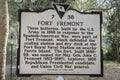 Fort Fremont History Informational Sign in South Carolina