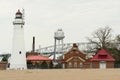 Fort Gratiot Lighthouse, built in 1825 Royalty Free Stock Photo
