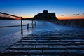 Fort Grey Guernsey sunset Royalty Free Stock Photo