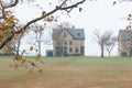 Fort Hancock Houses During Fall