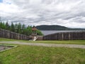 Fort Ingall in Quebec, Canada Royalty Free Stock Photo