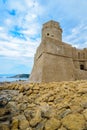 Fort of Isola di Capo Rizzuto, the province of Crotone, Calabria, Italy.