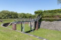 Fort Jay on Governors Island in New York City