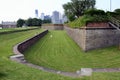 Fort Jay on Governors Island, New York, NY Royalty Free Stock Photo