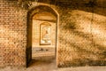 Fort Jefferson Brick - Dry Tortugas National Park - FL Royalty Free Stock Photo