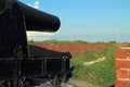 Fort Jefferson 15 Inch Rodman Artillery Piece Royalty Free Stock Photo